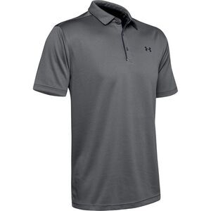Under Armour Mens Tech Mesh Polo Shirt / Graphite/Black